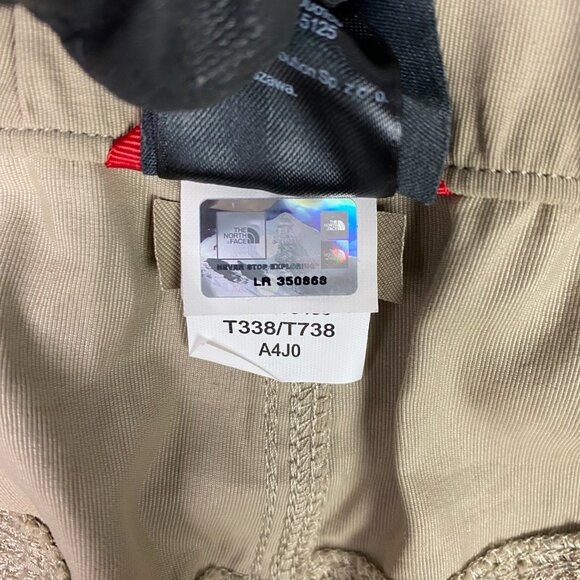The North Face Convertible Cargo Pants Men's XL Khaki Hiking Outdoor Belt Belted - Picture 11 of 16